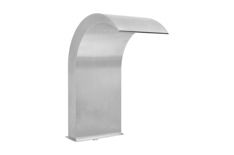 Poolfontän rostfritt stål 45x30x65 cm silver - Silver - Utemöbler - Övrigt utemöbler - Tillbehör - Övriga trädgårdstillbehör