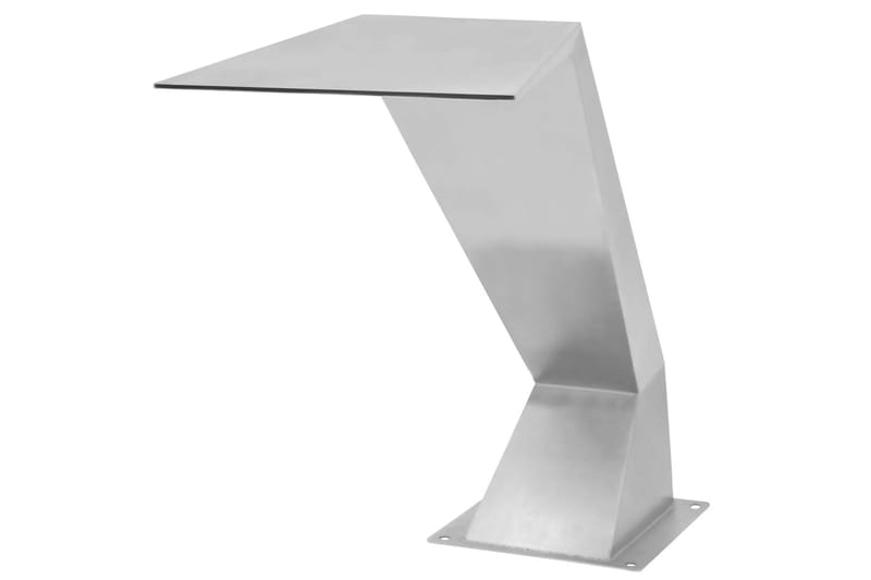 Poolfontän rostfritt stål 64x30x52 cm silver - Silver - Utemöbler - Övrigt utemöbler - Tillbehör - Övriga trädgårdstillbehör
