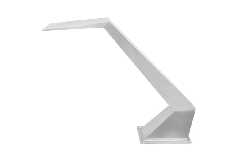 Poolfontän rostfritt stål 64x30x52 cm silver - Silver - Utemöbler - Övrigt utemöbler - Tillbehör - Övriga trädgårdstillbehör