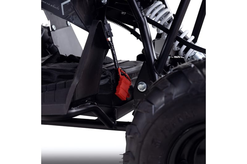 Premium el-ATV för barn 1200W 48V 12Ah batteri Svart - Utemöbler - Övrigt utemöbler - Tillbehör - Övriga trädgårdstillbehör