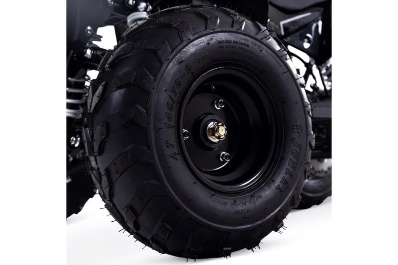 Premium el-ATV för barn 1200W 48V 12Ah batteri Svart - Utemöbler - Övrigt utemöbler - Tillbehör - Övriga trädgårdstillbehör