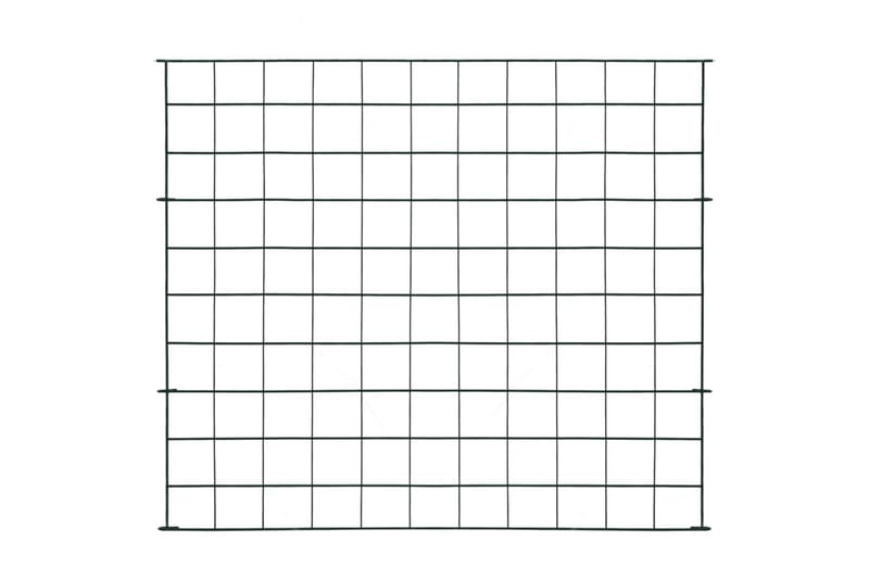 Staket till damm 77,5x64 cm grön - Grön - Utemöbler - Övrigt utemöbler - Tillbehör - Övriga trädgårdstillbehör