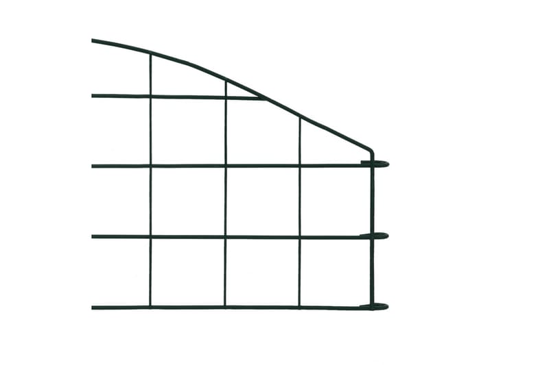 Staket till damm båge 77,3x26 cm grön - Grön - Utemöbler - Övrigt utemöbler - Tillbehör - Övriga trädgårdstillbehör