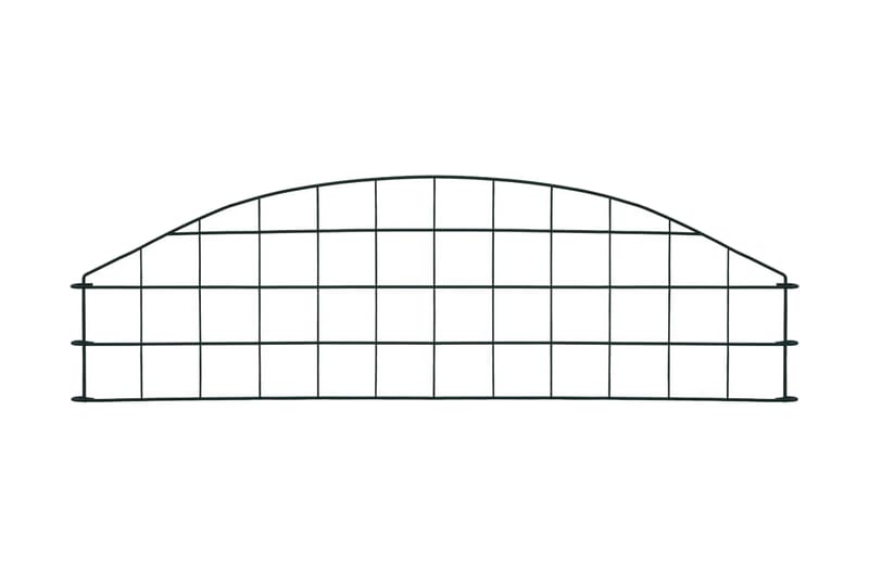Staket till damm båge 77,3x26 cm grön - Grön - Utemöbler - Övrigt utemöbler - Tillbehör - Övriga trädgårdstillbehör