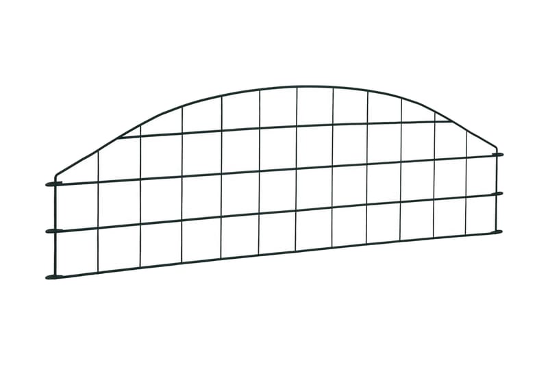 Staket till damm båge 77,3x26 cm grön - Grön - Utemöbler - Övrigt utemöbler - Tillbehör - Övriga trädgårdstillbehör
