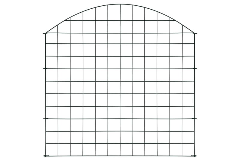 Staket till damm båge 77,5x78,5 cm grön - Grön - Utemöbler - Övrigt utemöbler - Tillbehör - Övriga trädgårdstillbehör