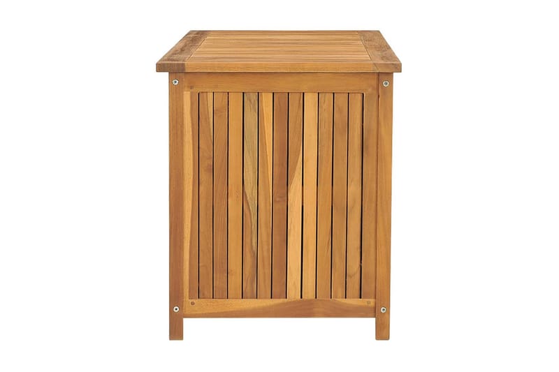 Trädgårdslåda 114x50x58 cm massiv teak - Brun - Övriga trädgårdstillbehör - Blomlåda