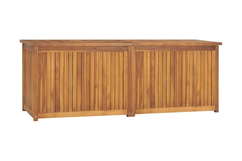 Trädgårdslåda 150x50x53 cm massiv teak - Brun - Övriga trädgårdstillbehör - Blomlåda