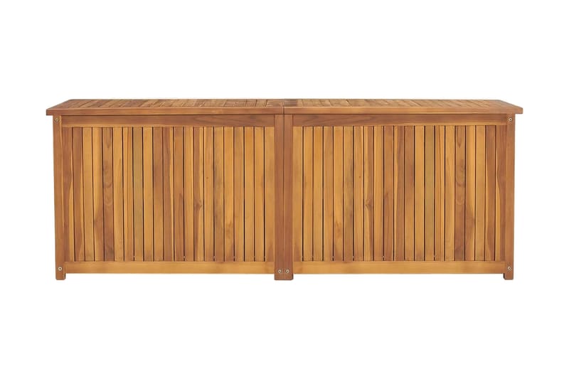 Trädgårdslåda 150x50x53 cm massiv teak - Brun - Övriga trädgårdstillbehör - Blomlåda