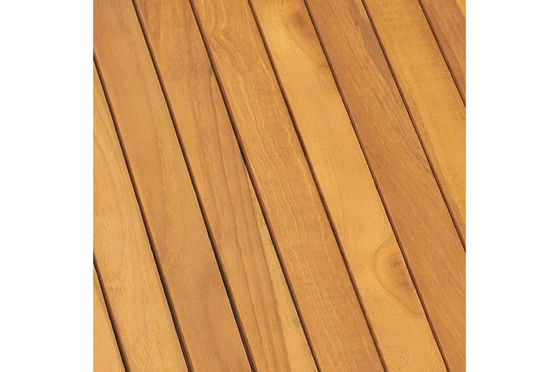 Trädgårdslåda 200x50x53 cm massiv teak - Brun - Utemöbler - Övrigt utemöbler - Tillbehör - Övriga trädgårdstillbehör