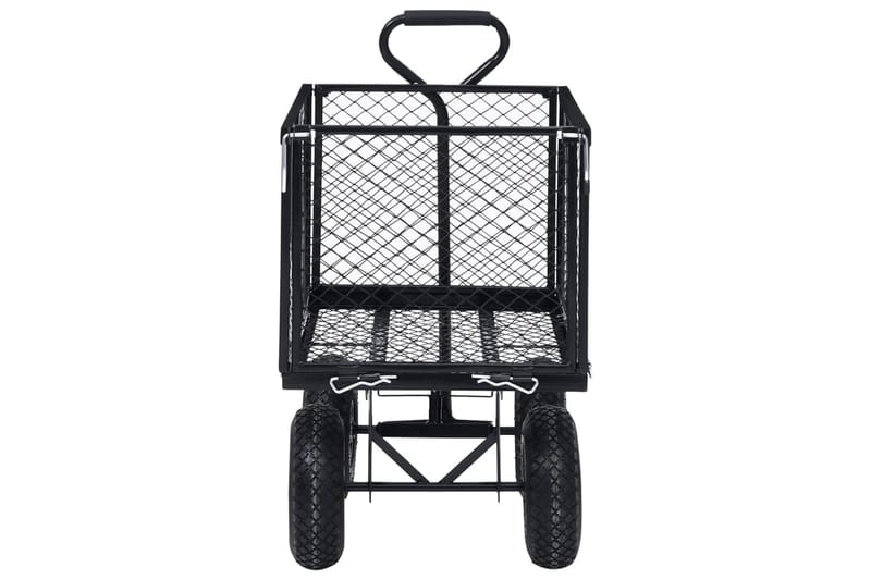 Trädgårdsvagn svart 350 kg - Övriga trädgårdstillbehör