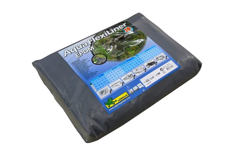 Ubbink Dammduk AquaFlexiLiner EPDM 3,37x5 m 1336124 - Svart - Utemöbler - Övrigt utemöbler - Tillbehör - Övriga trädgårdstillbehör
