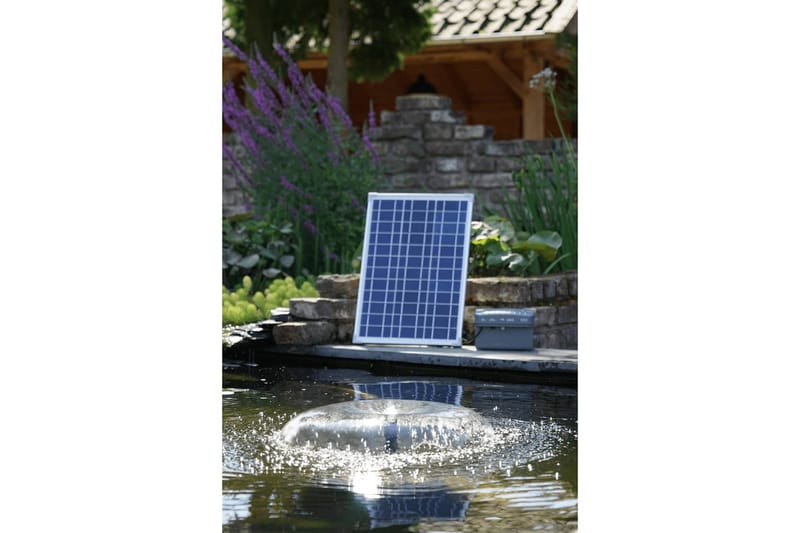 Ubbink Soldriven vattenpump set med batteri SolarMax 1000 13 - Övriga trädgårdstillbehör