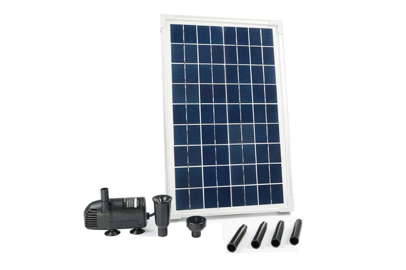 Ubbink Soldriven vattenpump set SolarMax 600 1351181 - Utemöbler - Övrigt utemöbler - Tillbehör - Övriga trädgårdstillbehör