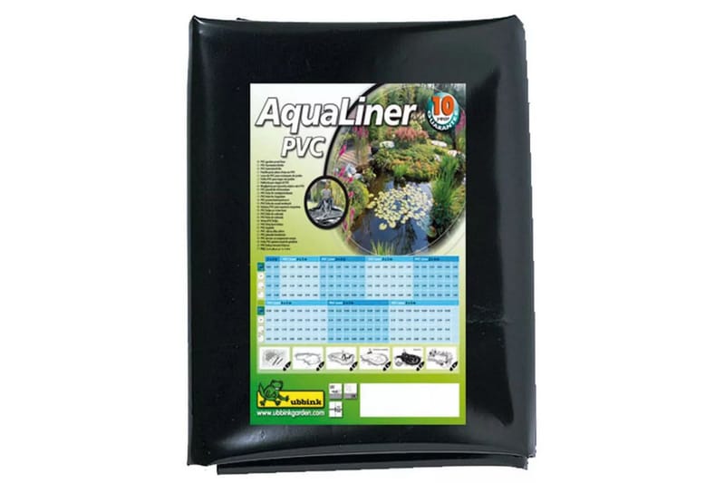 Ubbink Poolöverdrag 8x6 m AquaLiner PVC 0,5 mm - Övriga trädgårdstillbehör - Dammduk