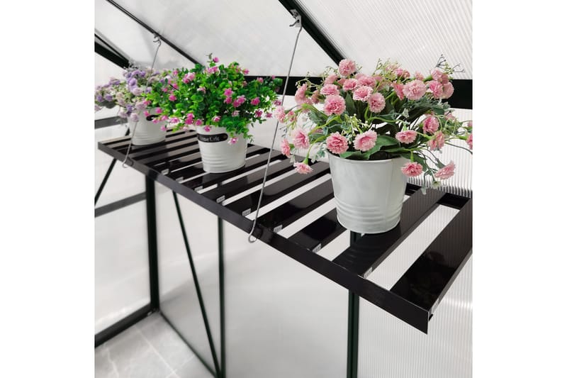 Vägghängd hylla 126x30,5x3 cm - Utemöbler - Övrigt utemöbler - Tillbehör - Övriga trädgårdstillbehör