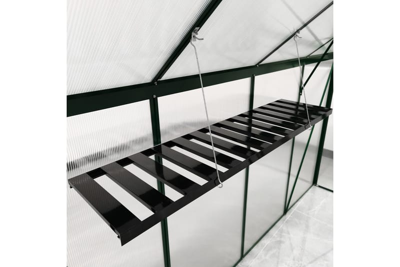 Vägghängd hylla 126x30,5x3 cm - Utemöbler - Övrigt utemöbler - Tillbehör - Övriga trädgårdstillbehör