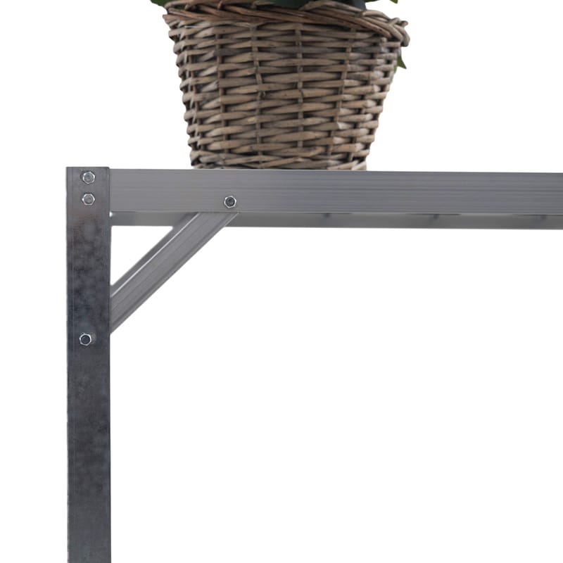Växthusbord 126x50x75 cm - Utemöbler - Övrigt utemöbler - Tillbehör - Övriga trädgårdstillbehör