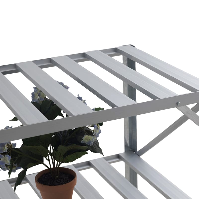 Växthusbord 126x50x75 cm - Utemöbler - Övrigt utemöbler - Tillbehör - Övriga trädgårdstillbehör