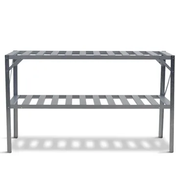 Växthusbord 126x50x75 cm - Inredning & dekor - Trädgårdsdekoration - Utomhuskrukor - Planteringsbord