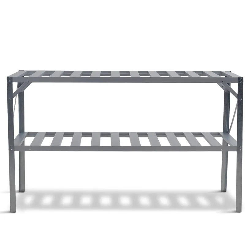 Växthusbord 126x50x75 cm - Utemöbler - Övrigt utemöbler - Tillbehör - Övriga trädgårdstillbehör