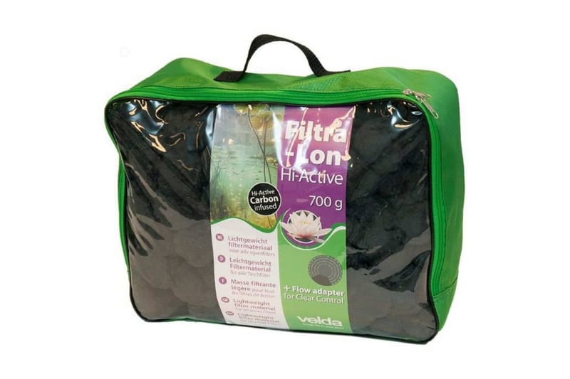 Velda Filtermaterial Filtra-Lon Hi-Active 700 g svart - Utemöbler - Övrigt utemöbler - Tillbehör - Övriga trädgårdstillbehör
