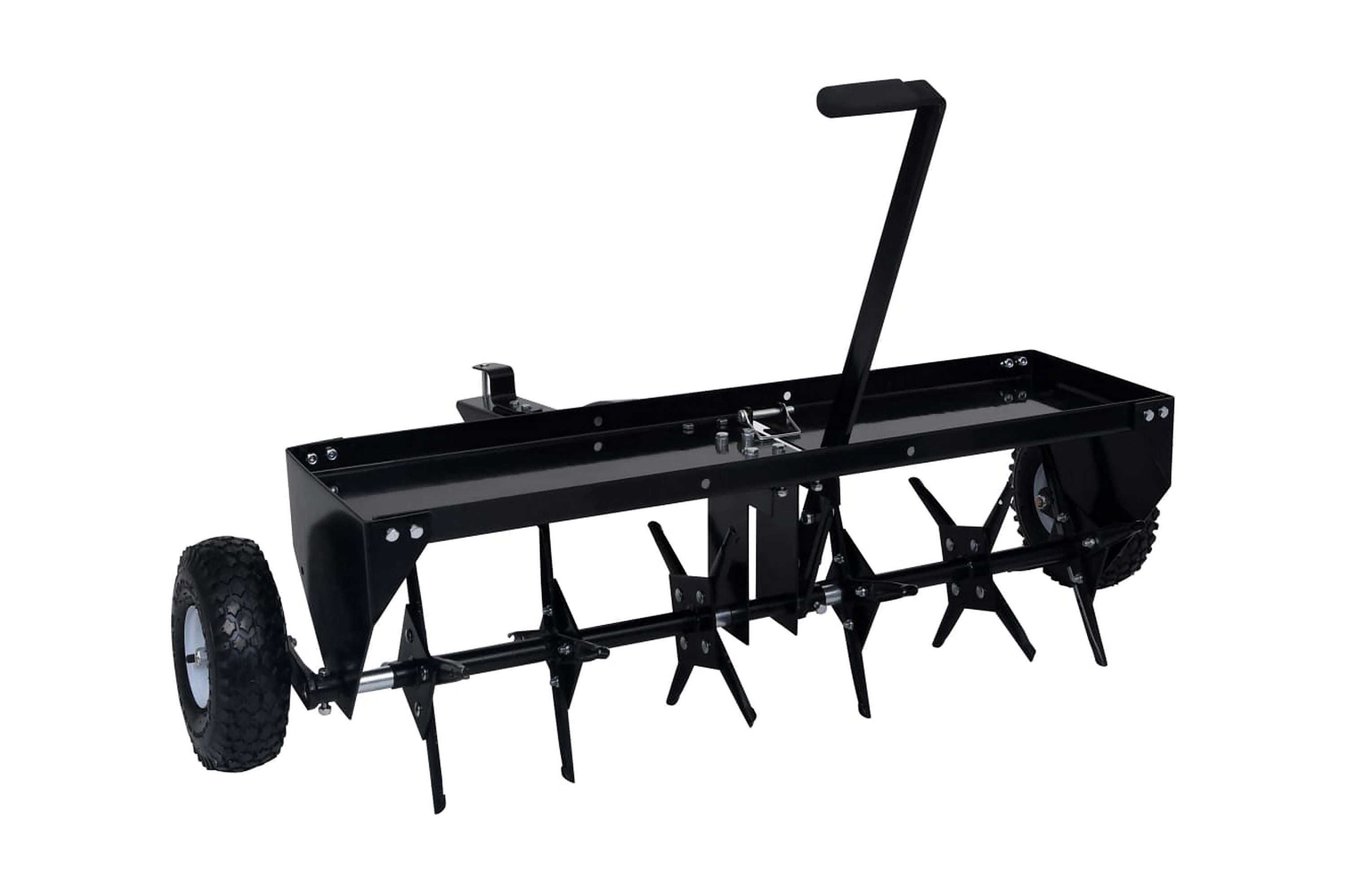 Vertikalskärare för åkgräsklippare 102 cm - Svart