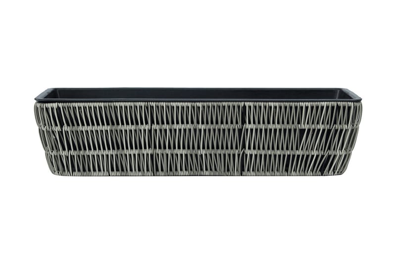 WICKER Odlingslåda 60x19xH15 cm Grå - Utemöbler - Övrigt utemöbler - Tillbehör - Övriga trädgårdstillbehör