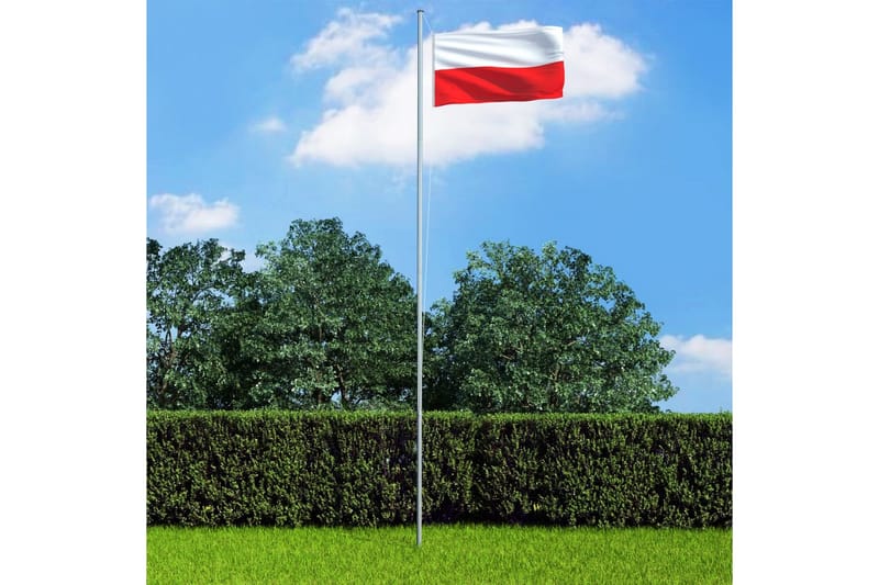 Polens flagga 90x150 cm - Övriga trädgårdstillbehör