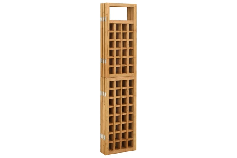 Rumsavdelare/Spaljé 6 paneler massiv gran 242,5x180 cm - Brun - Utemöbler - Övrigt utemöbler - Tillbehör - Övriga trädgårdstillbehör