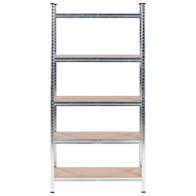 Set med 2 Garagehyllor Xitta 75 cm - Silver/Brun - Utemöbler - Övrigt utemöbler - Tillbehör - Hylla utomhus