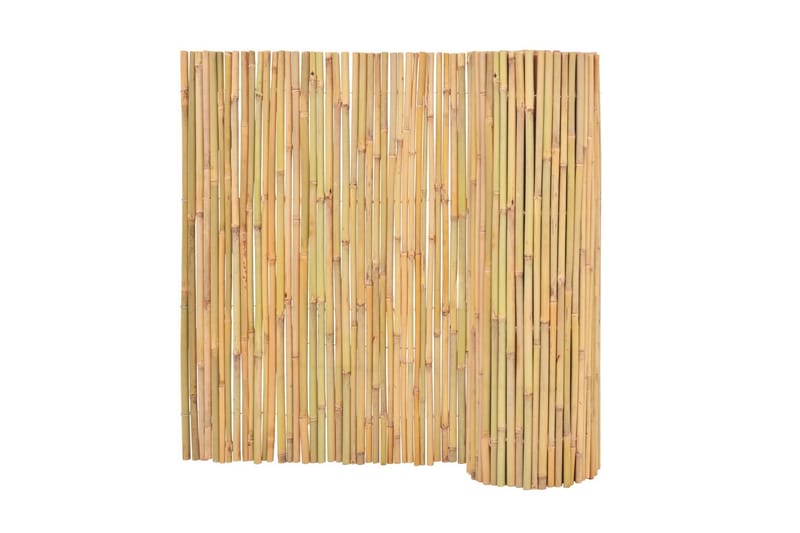 Staket bambu 300x100 cm - Brun - Staket & grindar