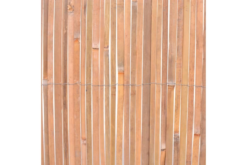 Bambustaket 100x400 cm - Brun - Utemöbler - Övrigt utemöbler - Tillbehör - Staket & grindar