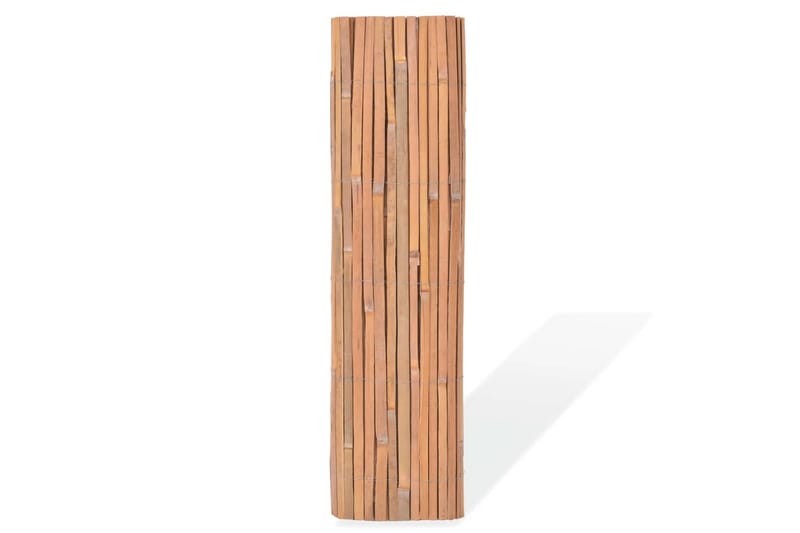 Bambustaket 100x400 cm - Brun - Utemöbler - Övrigt utemöbler - Tillbehör - Staket & grindar