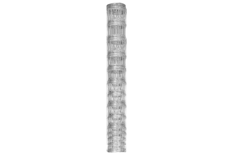 Fårstängsel galvaniserat stål 50 m 150 cm silver - Silver - Utemöbler - Övrigt utemöbler - Tillbehör - Staket & grindar