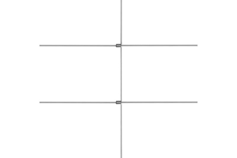 Fårstängsel galvaniserat stål 50x1,5 m silver - Silver - Utemöbler - Övrigt utemöbler - Tillbehör - Staket & grindar