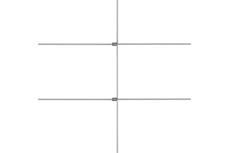 Fårstängsel galvaniserat stål silver 50x1,6 m - Silver - Utemöbler - Övrigt utemöbler - Tillbehör - Staket & grindar