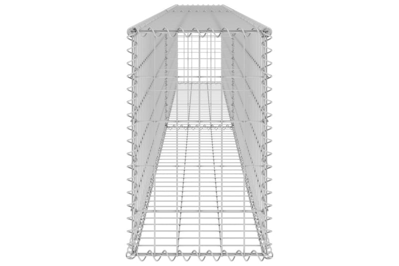 Gabionmur i galvaniserat stål 300x30x50 cm - Silver - Utemöbler - Övrigt utemöbler - Tillbehör - Staket & grindar