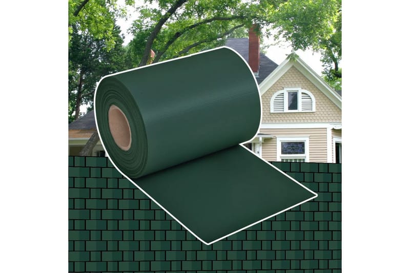 Insynsskydd för trädgården PVC 70x0,19 m grön - Grön - Utemöbler - Övrigt utemöbler - Tillbehör - Staket & grindar