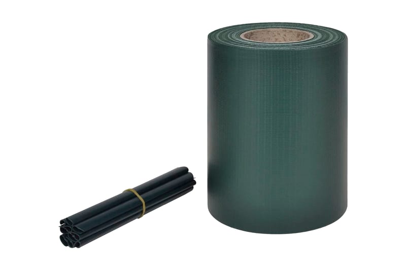 Insynsskydd för trädgården PVC 70x0,19 m grön - Grön - Utemöbler - Övrigt utemöbler - Tillbehör - Staket & grindar