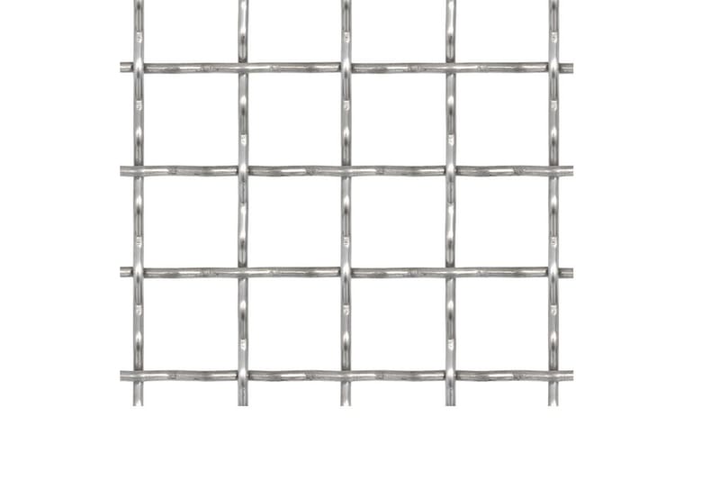 Nätpanel rostfritt stål 50x50 cm 31x31x3 mm - Silver - Utemöbler - Utomhusförvaring - Trädgårdstält & förvaringstält