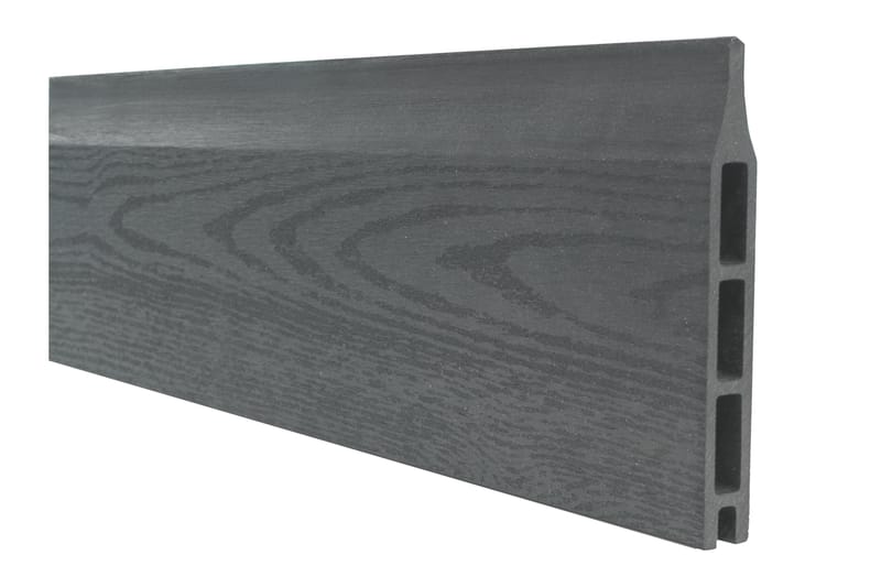 PLUS Artura Kompositstaket med Klarglas 180x135 cm - Utemöbler - Övrigt utemöbler - Tillbehör - Staket & grindar