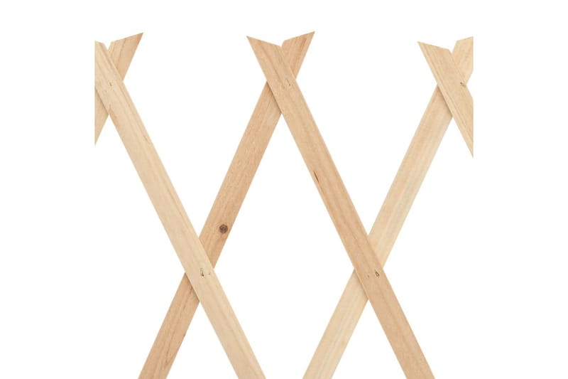 Spaljéstaket 5 st granträ 180x60 cm - Svart - Utemöbler - Övrigt utemöbler - Tillbehör - Staket & grindar
