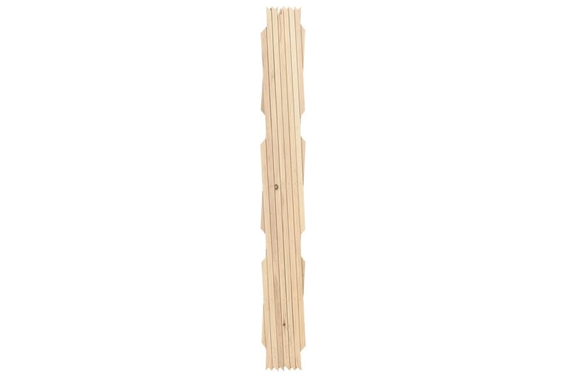 Spaljéstaket 5 st massivt granträ 180x80 cm - Brun - Utemöbler - Övrigt utemöbler - Tillbehör - Staket & grindar