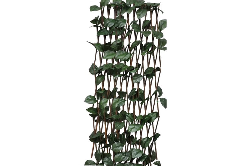 Spaljéstaket pil 5 st med konstlöv 180x30 cm - Utemöbler - Övrigt utemöbler - Tillbehör - Staket & grindar