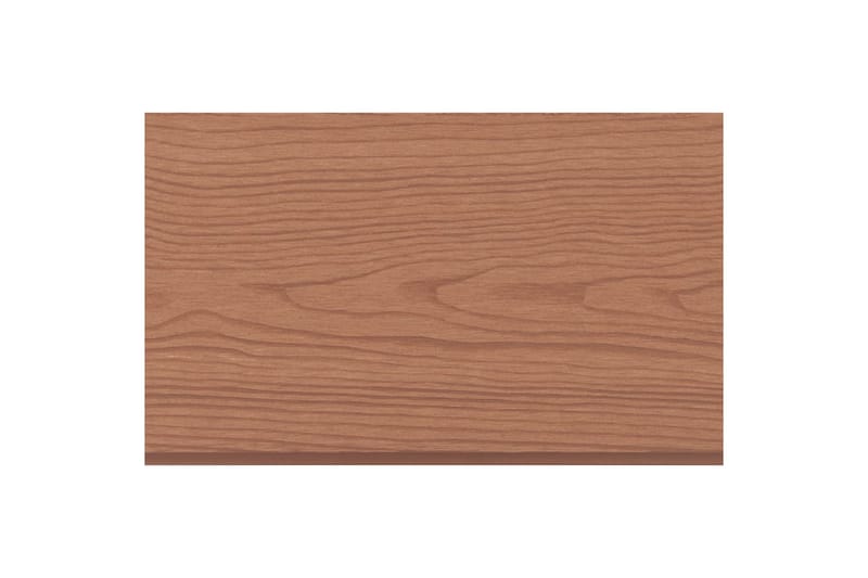 Staketbrädor reserv 9 st WPC 170 cm brun - Brun - Utemöbler - Övrigt utemöbler - Tillbehör - Staket & grindar