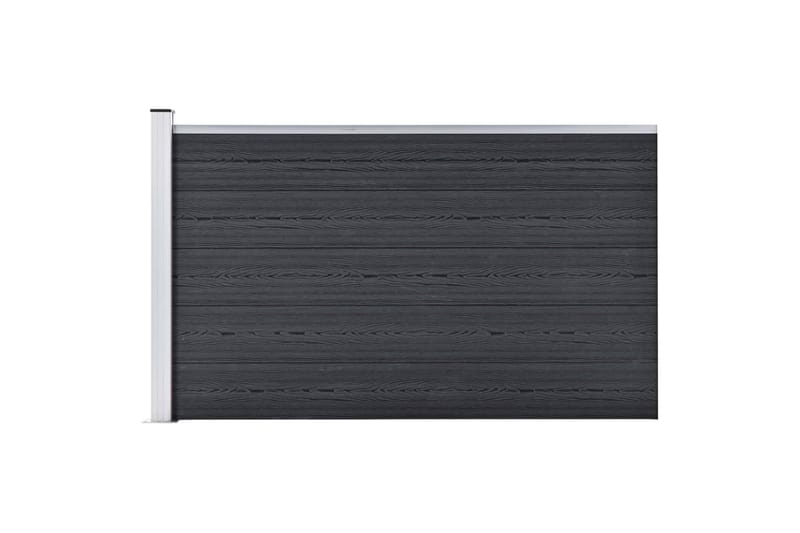 Staketpanel WPC 175x105 cm grå - Grå - Utemöbler - Övrigt utemöbler - Tillbehör - Staket & grindar