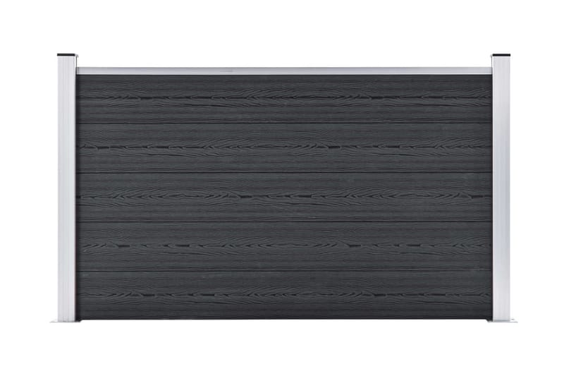 Staketpanel WPC 180x105 cm grå - Grå - Utemöbler - Övrigt utemöbler - Tillbehör - Staket & grindar