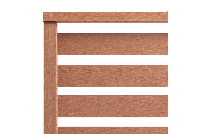 Staketpanel WPC 180x180 cm brun - Brun - Utemöbler - Övrigt utemöbler - Tillbehör - Staket & grindar