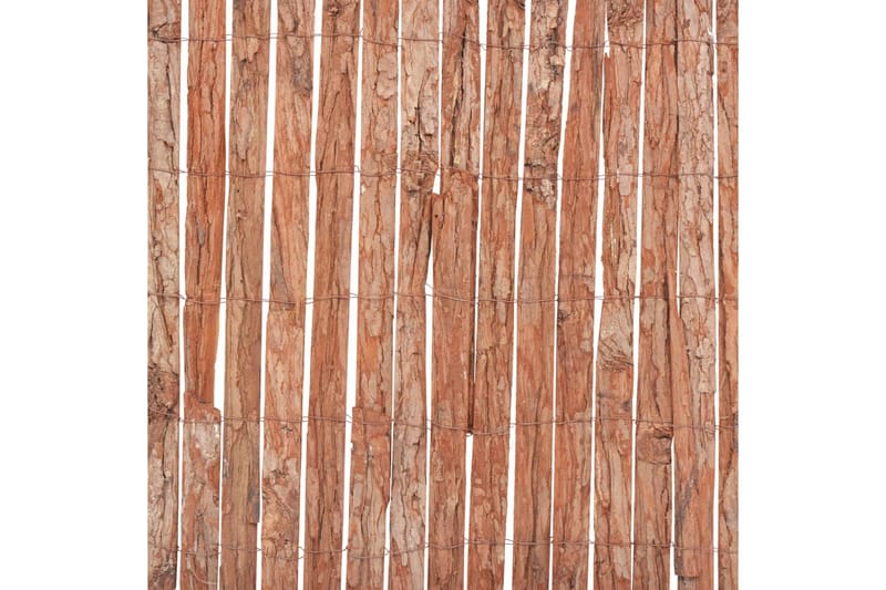 Stängsel bark 1000x50 cm - Brun - Utemöbler - Övrigt utemöbler - Tillbehör - Staket & grindar
